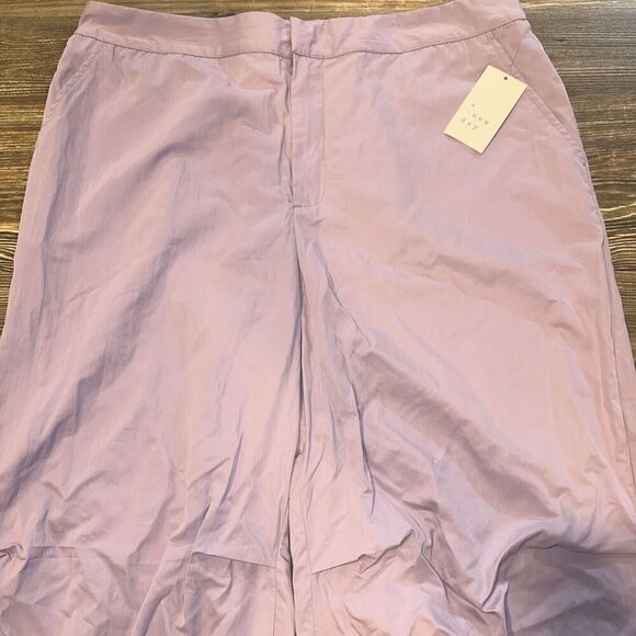 Women's High-Rise Parachute Pants - A New Day Lavender Size 17. NWT. 16 - Picture 2 of 14